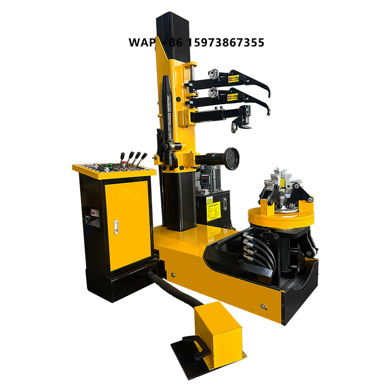 Tire Changer Machine - High Cost-Effective Vertical Electric Truck Tire