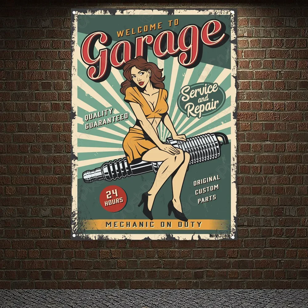 Auto Repair Shop Banners - WELCOME TO GARAGE Auto Repair Shop