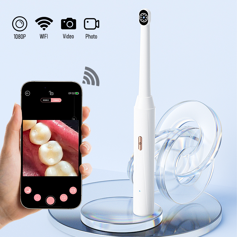 Endoscope Inspection Camera - Visual Wireless Oral Camera for IPhone/Android