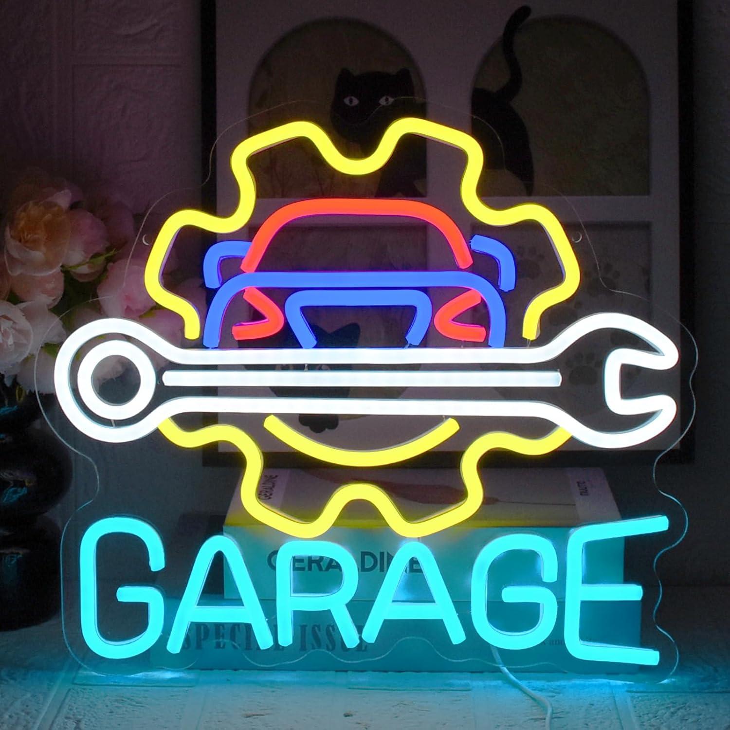 Garage Neon Sign USB Powered L - огляд і ціна Auto Repair Shops