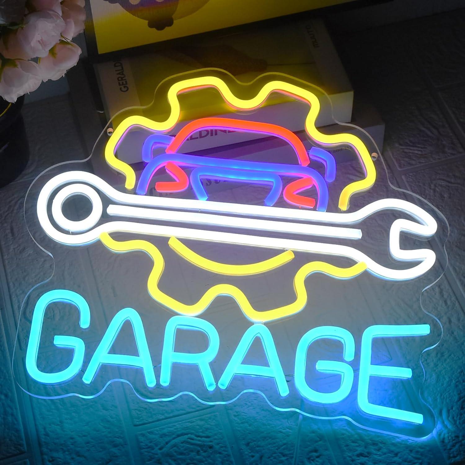 Garage Neon Sign USB Powered L - огляд і ціна Auto Repair Shops