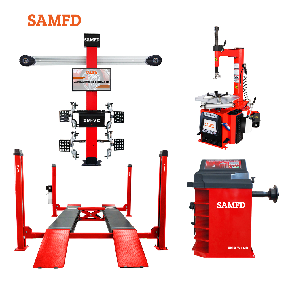 3D Wheel Alignment Machine Car - огляд і ціна Tire Changer Machine