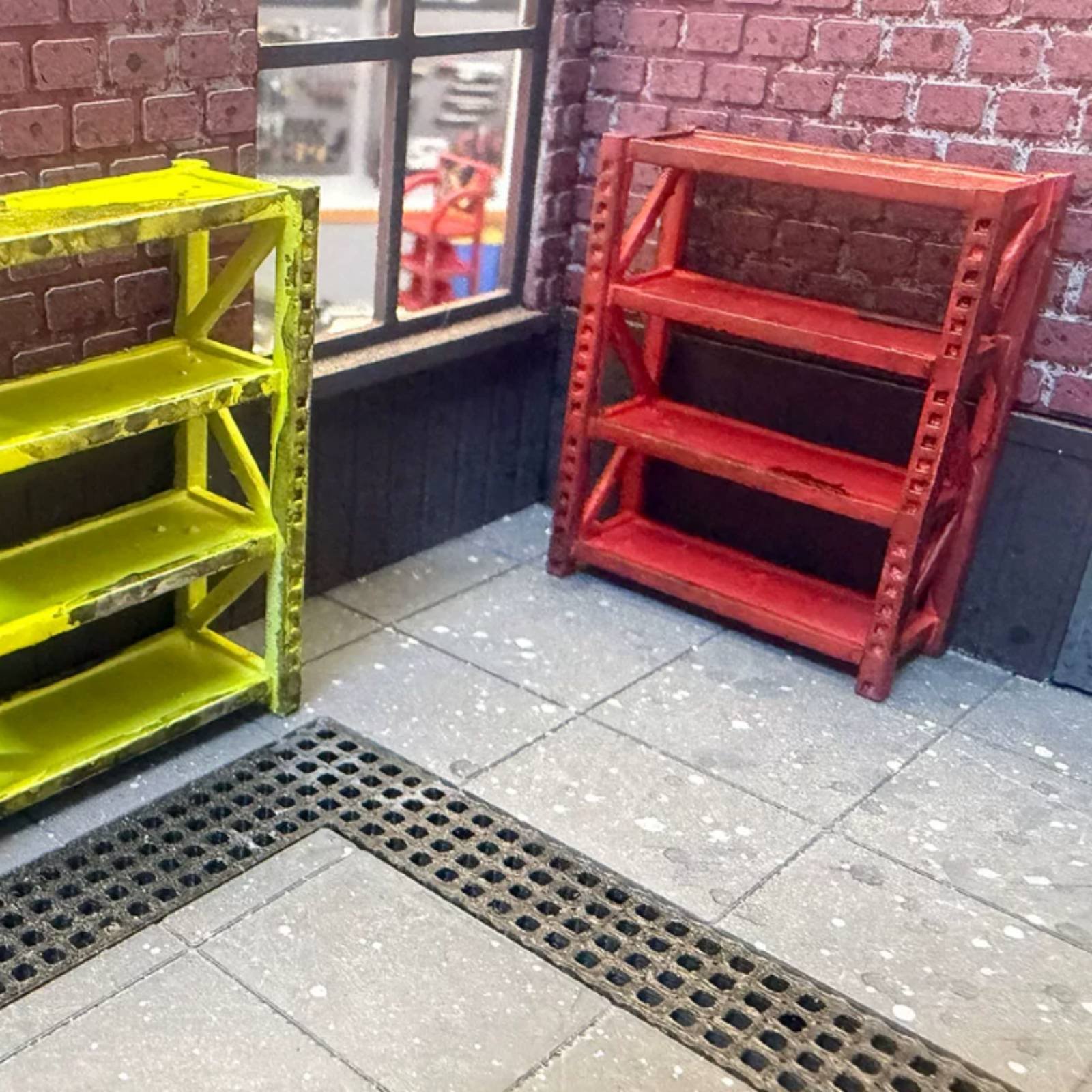 1/64 Garage Shelf Realistic De - огляд і ціна Auto Repair Shops