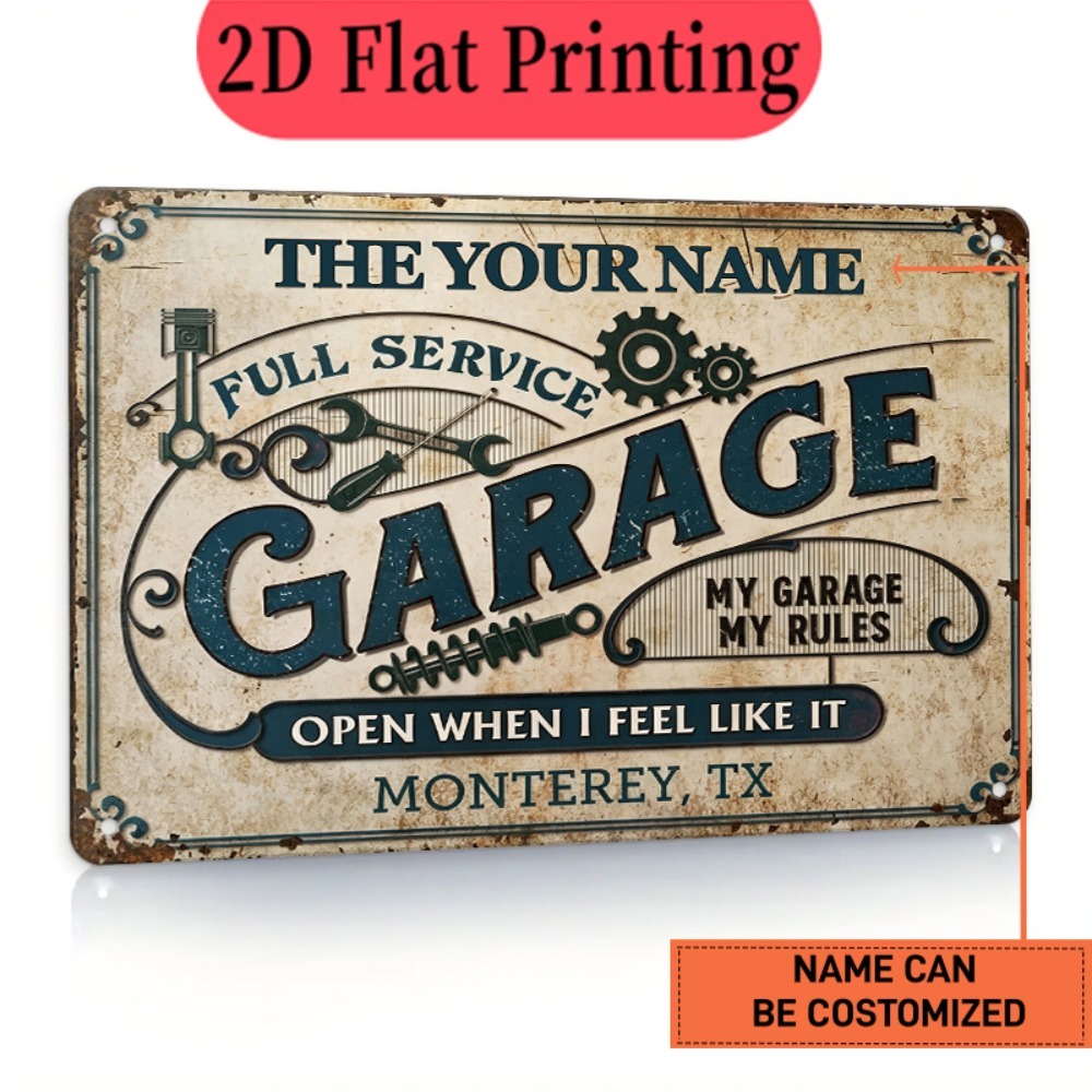Personalized Custom YOUR NAME  - огляд і ціна Auto Repair Shop Names