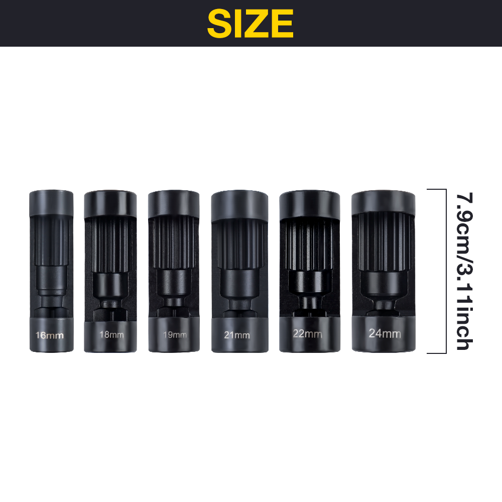 6PCS Suspension Stud Nut Socke - огляд і ціна Valve Spring Compressor