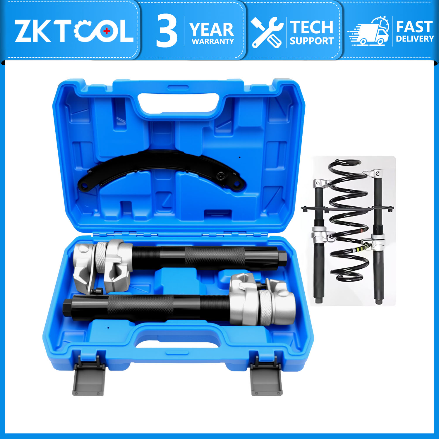 3-piece heavy-duty suspension  - огляд і ціна Valve Spring Compressor