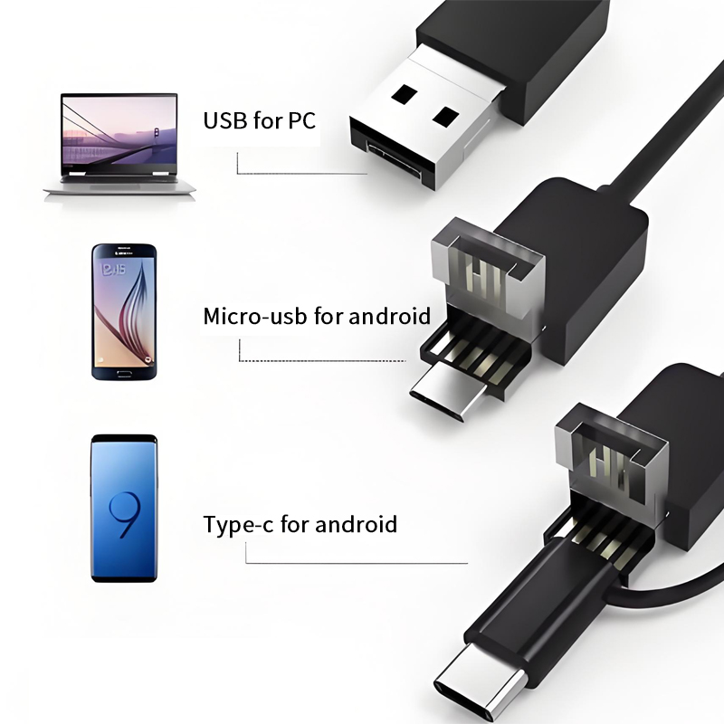 Dearsee 3 in 1 Android USB Ind - огляд і ціна Endoscope Inspection Camera