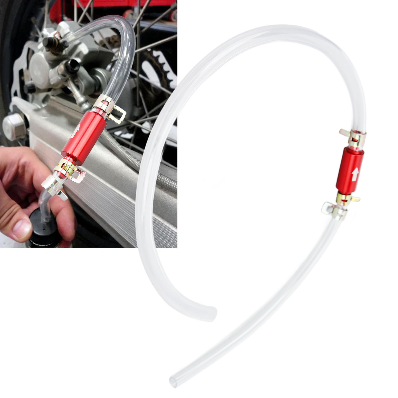 2pcs Brake Bleeder Hose 6MM On - огляд і ціна Brake Bleeder Kit
