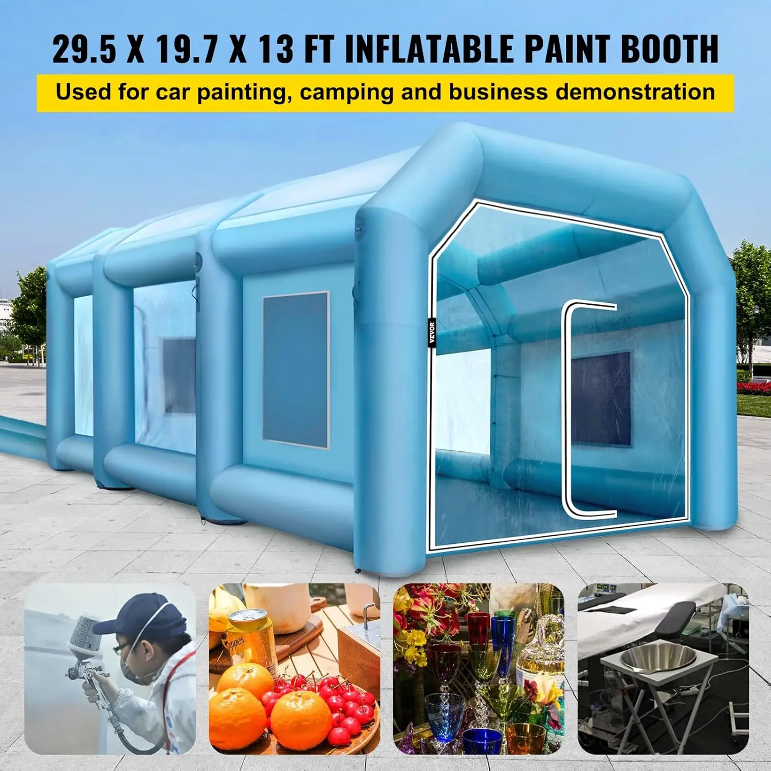 Inflatable Paint Booth, 29.5x1 - огляд і ціна Inflatable Paint Booth