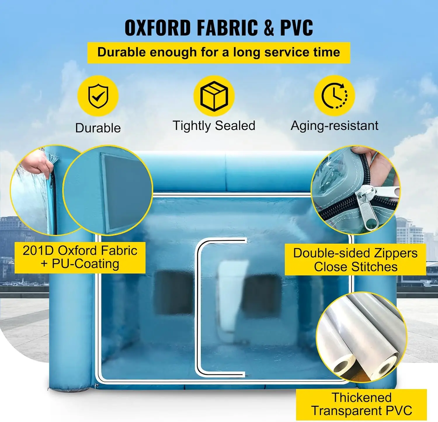Inflatable Paint Booth, 29.5x1 - огляд і ціна Inflatable Paint Booth