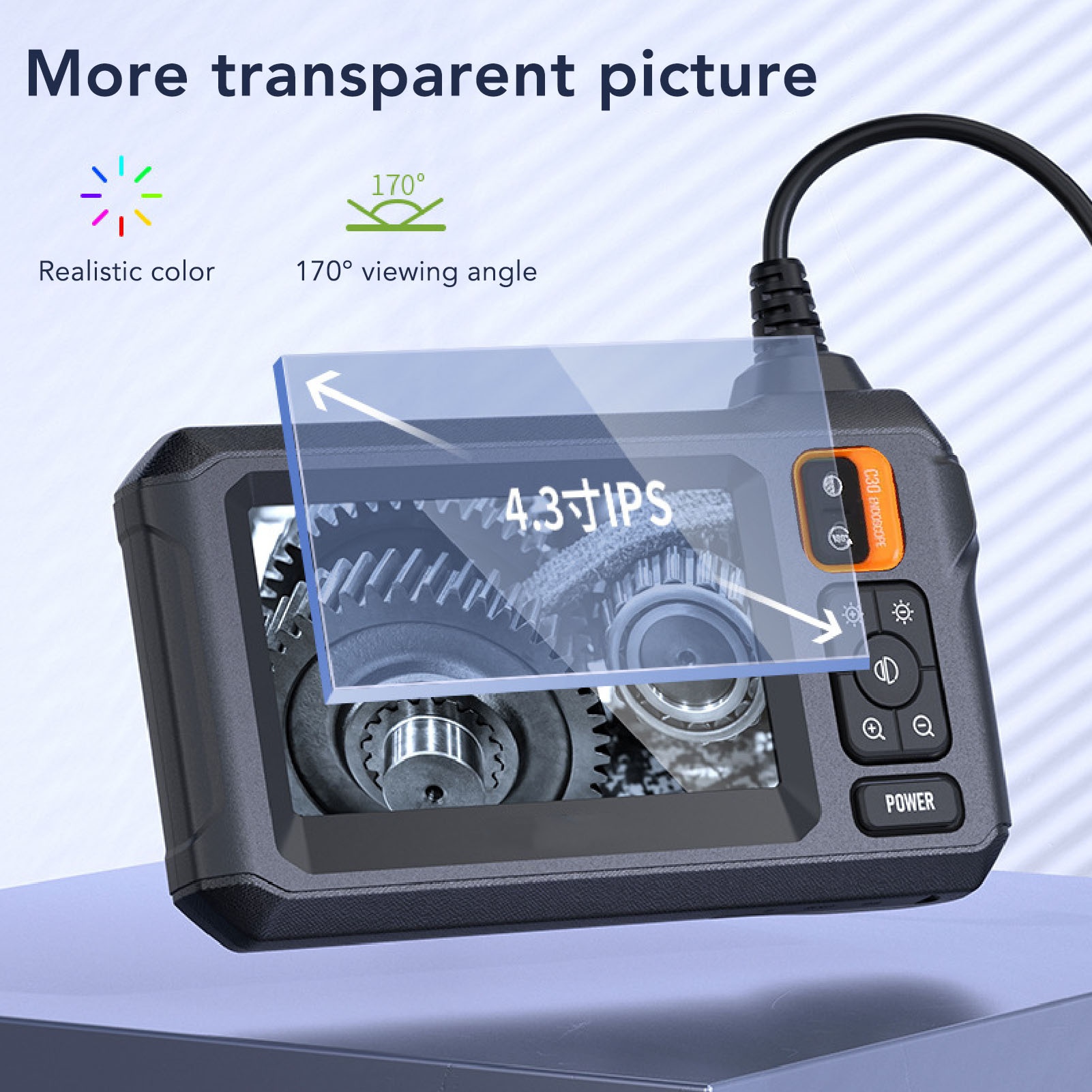 1080P HD Inspection Camera End - огляд і ціна Endoscope Inspection Camera
